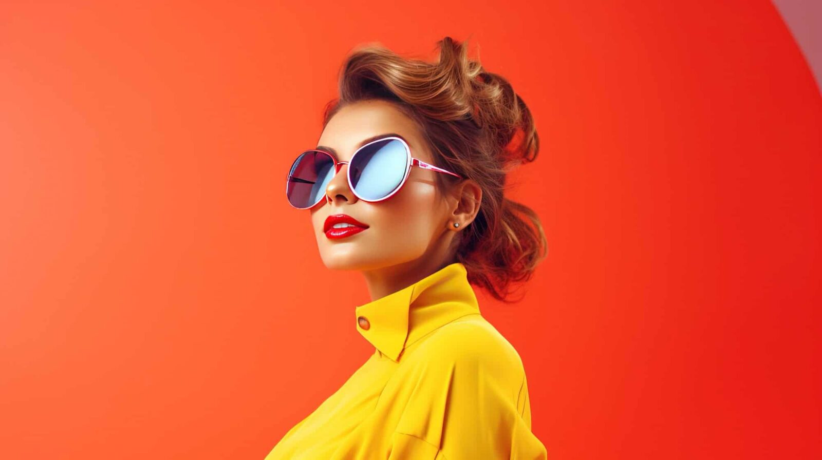 trendy-young-travel-woman-cheerful-pose-against-vivid-colored-background