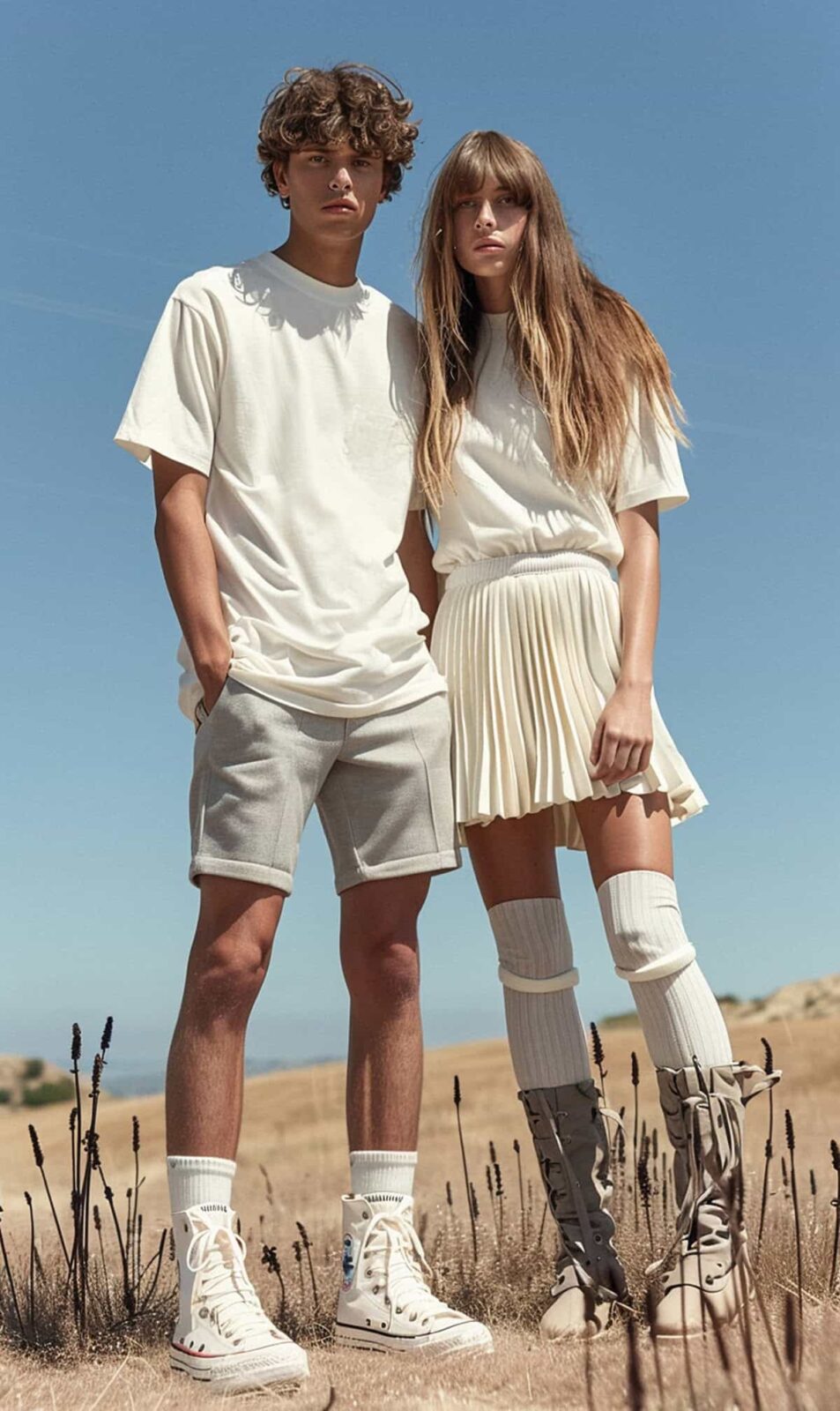 youn-man-girl-wearing-white-clothes-posing-fashion-shoot